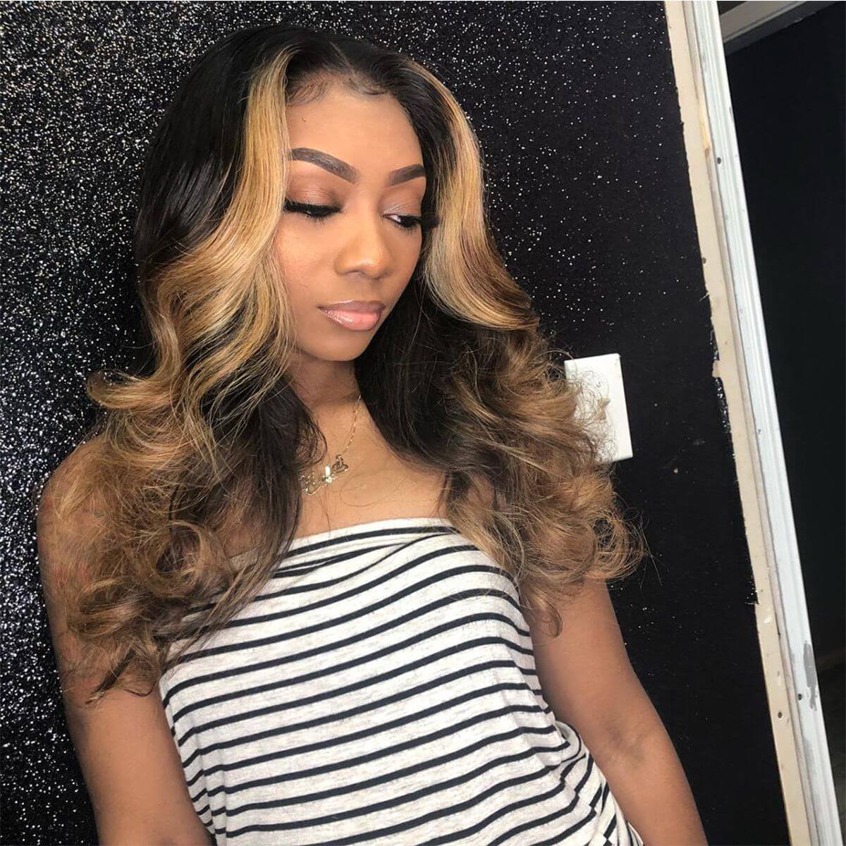 Ombre Body Wave Front Wig,1b 30 Body Front Wig,Ombre Body Front Wig,Highlighted Body Wave Lace Front Wigs,Ombre Brown Body Wave Wig,Ombre Body Wave Lace Front Wig,Cheap Ombre Brown Lace Front Wigs