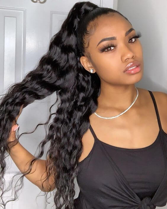 Wet and Wavy Weave Hairstyles