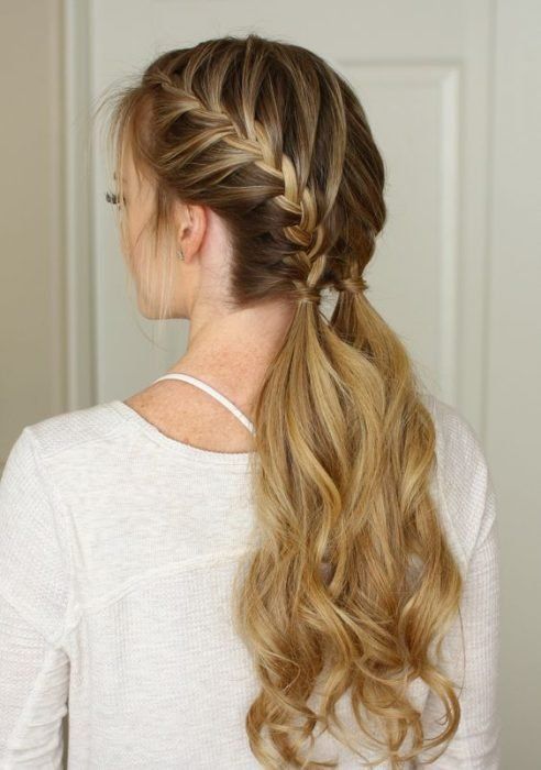 Double French braids