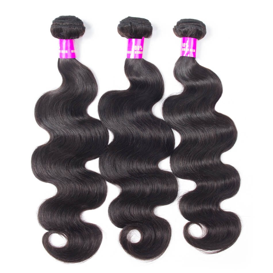 Virgin Peruvian Body Wave 3 Bundles Evan Hair 10A Body Wave Weave 10-28 ...