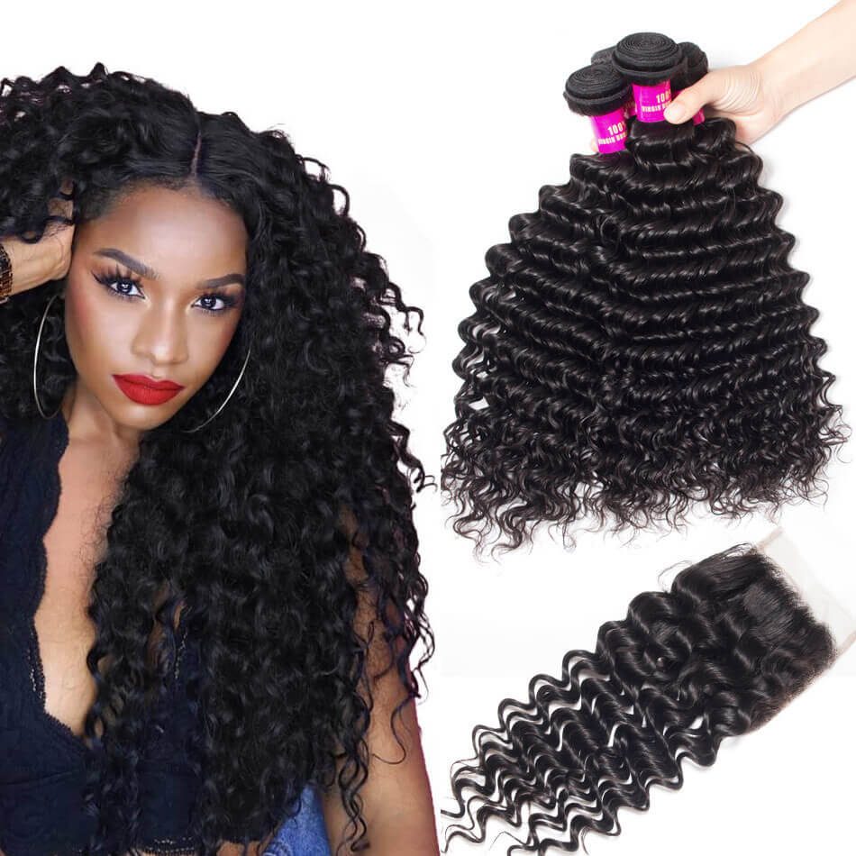 4 bundles of brazilian hair