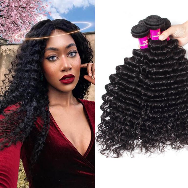 Evan Hair Deep Wave Malaysian Hair 4 Bundles 10A Grade Malaysian Virgin ...