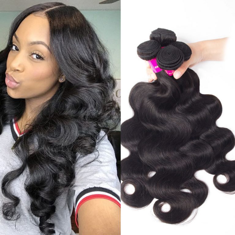 Malaysian Body Wave Bundles Human Hair 4 Bundles Evan Hair 10a 100