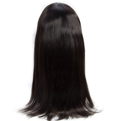 Straight Hair Lace Frontal Wigs With Baby Hair 10 24 Inch 100 Human 4 4 Straight Hair Front Wig 150 Density