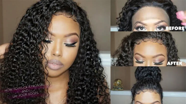 How to Pluck and Customize the Frontal Wig By Yourself? - Evan Hair